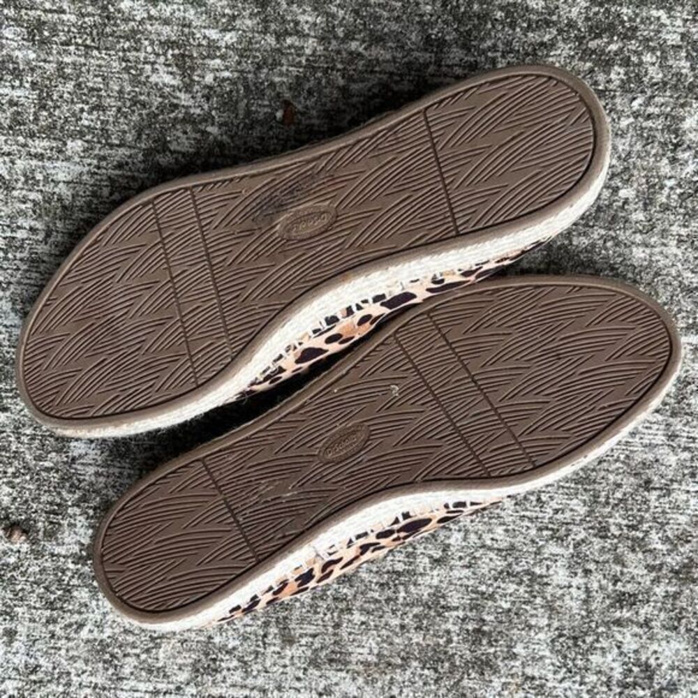 Dr. Scholl's Find Me Loafer Espadrilles Leopard Print Tan‎ Black Size 8.5 - Picture 5 of 7
